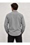 Men's Light Gray Long Sleeve Regular Fit Double Pocket Shirt - 5