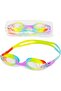 Kids Swim Goggles Leakproof Soft Silicone Adjustable Strap, Nose Clip & Earplugs Swimming Pool Junior Goggles with Case for Ages 6–14