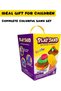 Magical Moldable Sand Kit 908g Craft Toys for Kids Colorful Sand Hamburger Molds Tools Sensory Play DIY Educational Set Ideal for Indoor & Outdoor Play (Food Fun) - 4