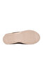 Black Anatomical Soft Sole Genuine Leather Women's Wedge Heeled Slippers 9207 - 5