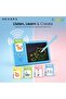 Kids Learning Tablet with LCD Writing Pad & Flash Cards PlayPad Early Education Machine Audio Card Reader Toy Drawing Board, Rechargeable Educational Gift for Boys & Girls (3+ Years) (Blue) - 2