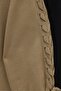 Knitted Cardigan with Ribbon - Mink - 3