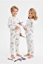 Children's Paintable 100% Cotton Pajama Set (with Pen Gift) - 4