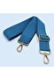 4 cm Cotton Sky Blue Adjustable Bag Strap