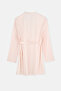 Ecru Satin Dressing Gown - 2