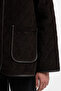 Marlow Kapitone Ceket BR71 Dk Brown Shadow Classic - 6