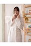 Waffle 100% Cotton Hooded Bathrobe – White - 3