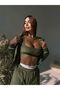Silk Velvet 3-Piece Set Top and Bottom Crop