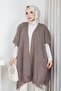Women's Tight Woven Knitwear Shawl - 5