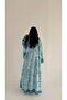 MWT2064 - عباية طباعة صيفية | Summer printed abaya - 6