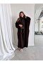 Mwt5048 - Plain Brown Crepe Fabric - 6