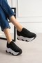 Ljn-6601 Thick Sole Stone Sports Shoes