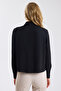 Matte Satin Shirt with Hidden Buttons - 5