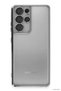 Spt-Gld Newface Galaxy S21 Ultra Case with Lens Silicone (160307) - Silver - 2