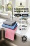 9-Pack Stain-Repellent Microfiber Dust and Kitchen Cleaning Cloth 40X40 cm