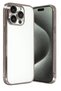 Spt-Gld Newface iPhone 15 Pro Max Lens Silicone Case - (160349) Titanium Gray