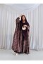 Mwt2124 - lined chiffon abaya - 7