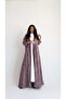 MWT2092 - Printed Chiffon Abaya | عباية شيفون مطبوعة - 4