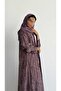 MWT2092 - Printed Chiffon Abaya | عباية شيفون مطبوعة - 2