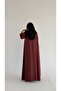 Mw2197 - Basic Stylish Abaya with a Practical Cut and Comfortable Material That Suits Your Everyday Look - 8