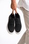 Jy-T13 Nova Lace-Up Suede Men's Casual Sports Classic Shoes Sbt - Black - 8