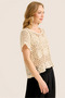 Lattice Woven Blouse - 2