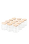 Set of 12 600 ml Glass Spice Jars |   Vacuum Spice Storage Set with Wooden Lid |   Kitchen Organizer - 4