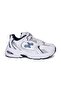 Daily Unisex Children's Sports Shoes with Velcro Rubber Laces Patterned Comfortable Light Sole Sneaker 180C