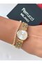 Steel Strap Special Design 2 Year Warranty 3 Atm Waterproof Women's Wristwatch + Bracelet Gift - 3
