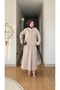 Molly Nelly Women's Chinese Buttoned Seasonal Stylish Skirt Suit - 3