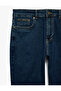 Normal Waist Cotton Tapered Fit Jean Pants with Pockets - Joe Jean - 3