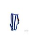 Spt-Gld Dog Chest Harness m (171235) Blue 45-70X2