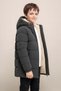 Boys' Thick Filling Water Repellent Windproof Winter Comfortable Stylish Hooded Casual Coat - 4