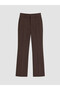 High Waist Women's Cigarette Pants - 5