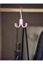 360 °   Rotating Bag Hanger Closet Organizer Bag and Accessory Holder - 2