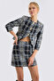 Lureksli Curly Tweed Mini Skirt - 3