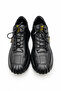 Black 100% Genuine Leather Men's Casual Sports Shoes |   Rubber Sole Full Mold |   Full Orthopedic with Rubber Laces |   Modern Casual Men's Sneaker Shoes Model City Style for Comfortable and Casual Daily Use - 3