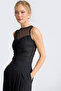 Gathered Tulle Bodysuit - 3