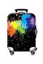 Colorful Butterflies Luggage Cover Multicolour