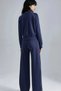 Modal Textured Zippered Sweatshirt & Trousers Two-Piece Set - 6