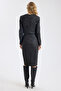 Antique Faux Leather Pencil Skirt - 5