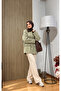 Velvet Collar Oversized Women's Jacket Trench Coat Compatible with Hijab - 2