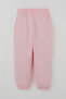 Girl's Sweatpants with Pocket and Button Accessories, with Lacing Accessories, 1-4 Years Old, Pink - 2
