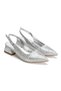 Women's 4 cm Heeled Stiletto and Bag Set - 3
