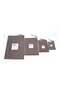 4-Piece Waterproof Shoe Storage Bag Coffee/White - 4