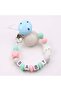 Cute Rabbit Chew Silicone Baby Pacifier Chain Clip Holder - 6