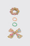 Girl's Pink Buckle Set - 2