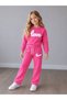 Girl's Süzene Embroidered Love Written Top and Bottom Set - 2