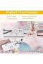 Portable Mini Electric Handheld Sewing Machine Compact Stitching Tool Suitable for Sewing Home Travel And Projects Battery Powered Easy to Operate for Beginners And Professionals - 2