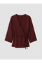 Double-Breasted Collar Women's Tunic